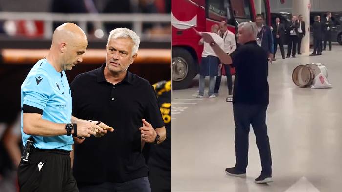 Roma thua chung kết, Mourinho nhục mạ trọng tài ở bãi đỗ xe