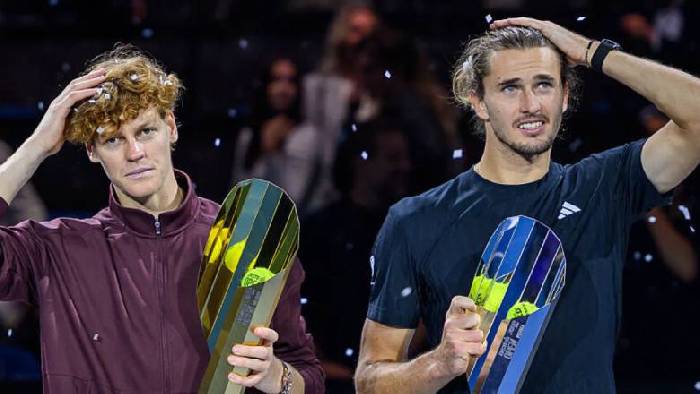 Link trực tiếp tennis Sinner vs Zverev - Bán kết Paris Masters, 23h00 ngày 1/11