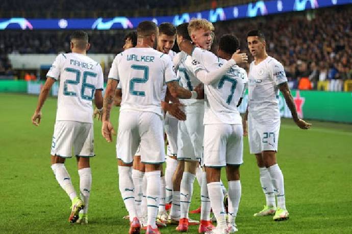 Đội hình ra sân chính thức Man City vs Club Brugge, 3h ngày 4/11