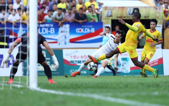 Kết quả Nam Định vs HAGL. Kết quả vòng 19 V.League 2019