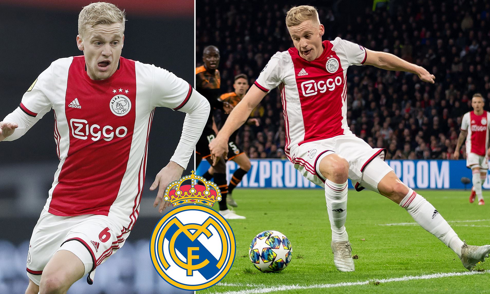 Real Madrid có thể mất Donny van de Beek vào tay Man United