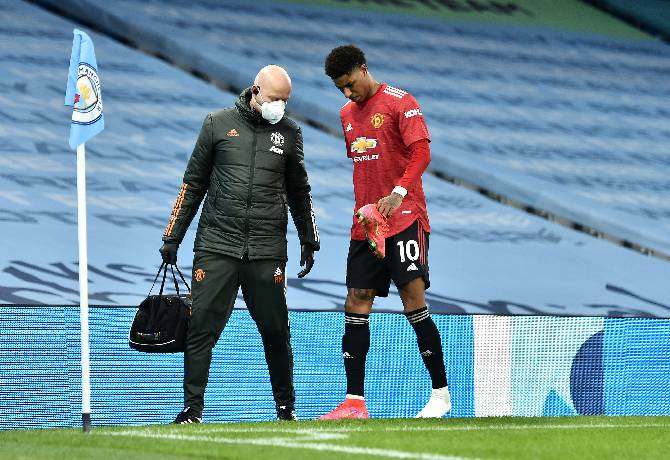 Marcus Rashford lỡ trận Granada vs MU ở tứ kết Europa League?