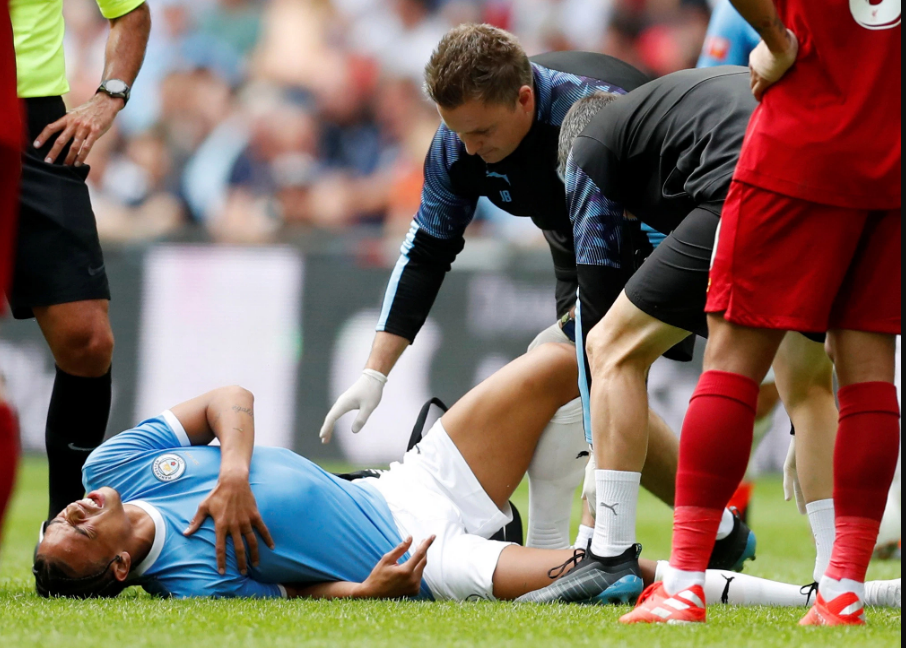 Pep Guardiola và Bayern méo mặt vì chấn thương của Leroy Sane