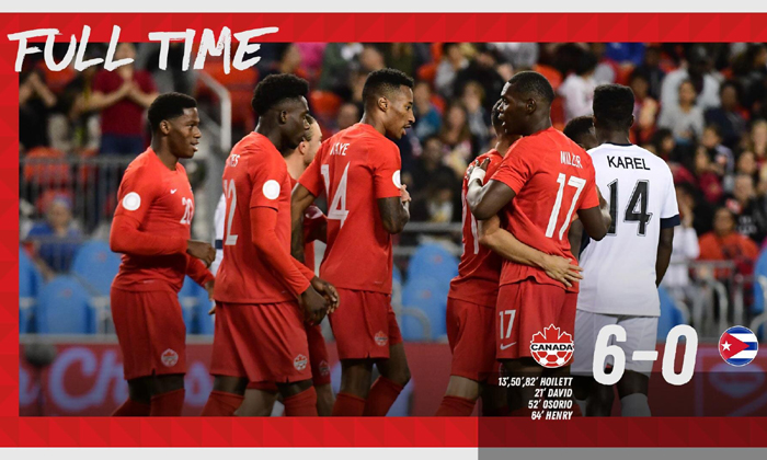 Kết quả Canada vs Cuba. Kết quả CONCAF Nations League hôm nay 8/9