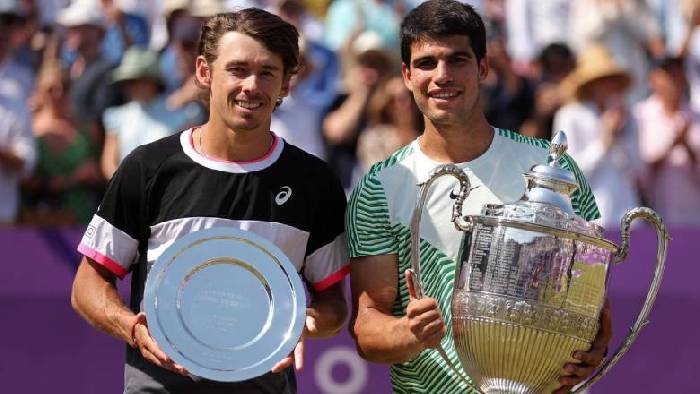 Link trực tiếp tennis Alcaraz vs de Minaur - Vòng bảng ATP Finals, 20h00 ngày 9/11