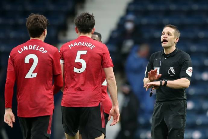 Harry Maguire: 'Tôi không nghĩ trọng tài lại bẻ còi chống lại MU'