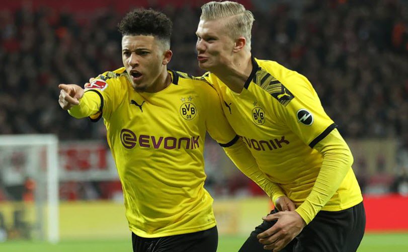 Jadon Sancho và Erling Haaland đại chiến danh hiệu Golden Boy 2020
