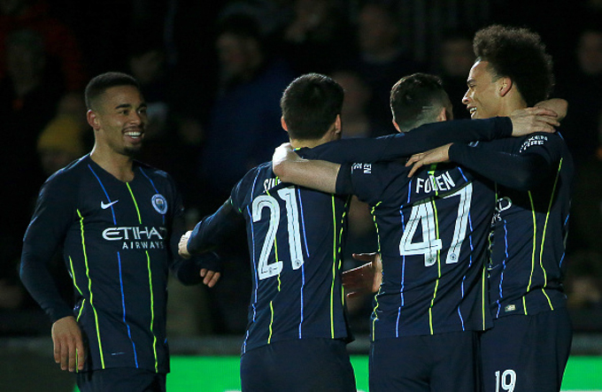 Newport County 1-4 Man City: Thắng lợi nhẹ nhàng