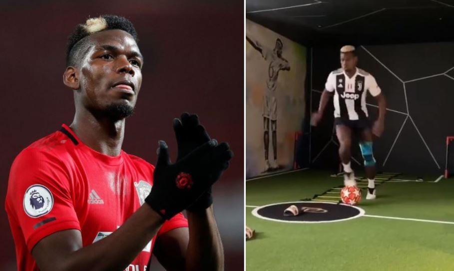 Lý do cao cả Paul Pogba khoác áo Juventus tập luyện
