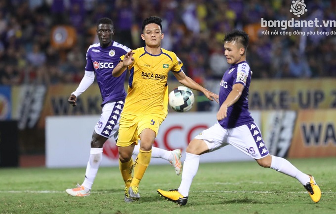 Kết quả tỷ số SLNA vs Hà Nội FC, vòng 24 V.League 2019