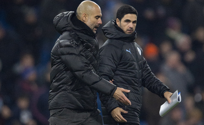 Pep Guardiola không tìm người thay thế Mikel Arteta tại Man City