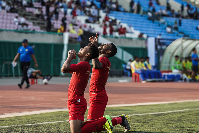 Trực tiếp U22 Đông nam Á: U22 Campuchia vs U22 Indonesia, 18h30 ngày 22/2