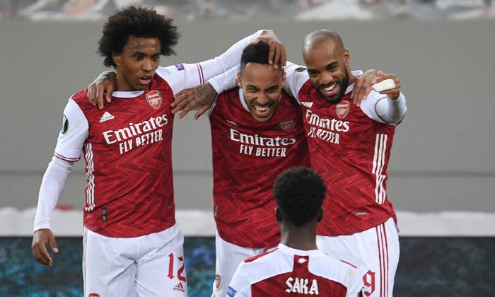 Kết quả bóng đá C2 châu Âu hôm nay 26/2: Arsenal 3-2 Benfica