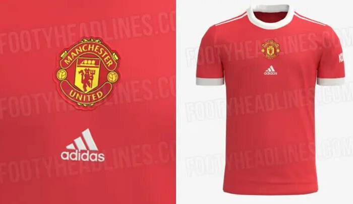 Áo đấu sân nhà mùa 2021/22 của MU đơn giản không ngờ