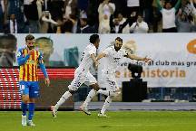 Soi bảng dự đoán tỷ số chính xác Real Madrid vs Valencia, 3h ngày 3/2