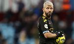 Aguero lo sợ khi phải trở lại thi đấu cho Man City