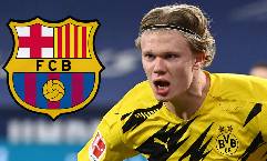 Dortmund lên tiếng về việc đại diện của Erling Haaland đàm phán với Barcelona