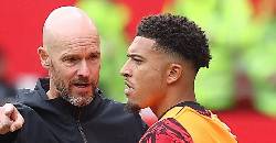 Sốc! Sancho tiếp tục có hành động đi vào 'lòng đất' với Ten Hag