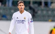 Varane bất ngờ bị gạch tên chỉ ít giờ trước trận đại chiến Liverpool