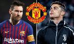 Chiêu mộ Messi hay Ronaldo, MU vẫn trắng tay như thường