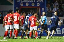 Thủ môn Bùi Tiến Dũng bắt chính ở vòng 10 V.League 2021