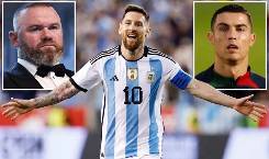 Bảo vệ Messi, Rooney tiếp tục 'đối đầu' với bạn cũ Ronaldo