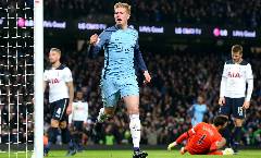 De Bruyne tái xuất ở chung kết Cúp Liên đoàn Anh