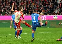 Kane 'cứu' HLV Tuchel, ghi bàn phút bù giờ giúp Bayern Munich hạ Leipzig