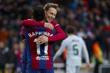 Raphinha 'múa lửa', De Jong rực sáng, Barca thắng 4 sao Getafe