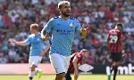 Kết quả tỷ số Bournemouth vs Man City - vòng 3 Ngoại hạng Anh